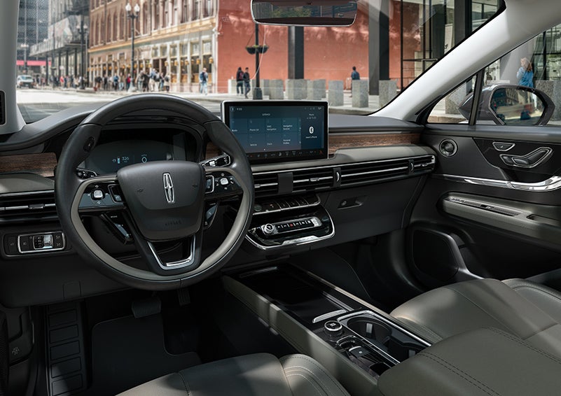 The interior dashboard of 2024 Lincoln Corsair® SUV is shown here. | Griffin Lincoln in Tifton GA
