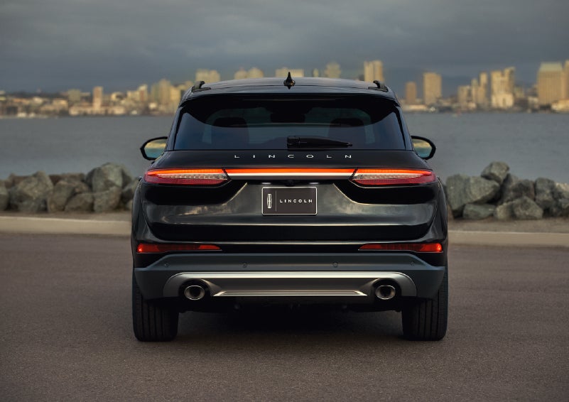 The rear lighting of the 2026 Lincoln Corsair® SUV spans the entire width of the vehicle. | Griffin Lincoln in Tifton GA