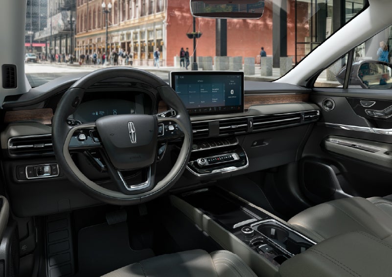 The interior dashboard of 2026 Lincoln Corsair® SUV is shown here. | Griffin Lincoln in Tifton GA