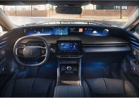 The panoramic display is shown in a 2026 Lincoln Nautilus® SUV. | Griffin Lincoln in Tifton GA